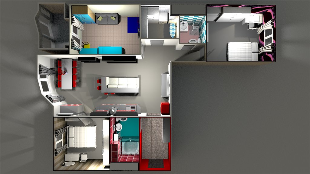 Перепланировка квартиры серии И-155 от СУ-155. 3х комнатная квартира - http://www.NagatinoS.com